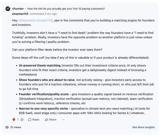 Reddit advice example 20