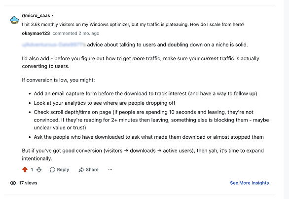 Reddit advice example 24